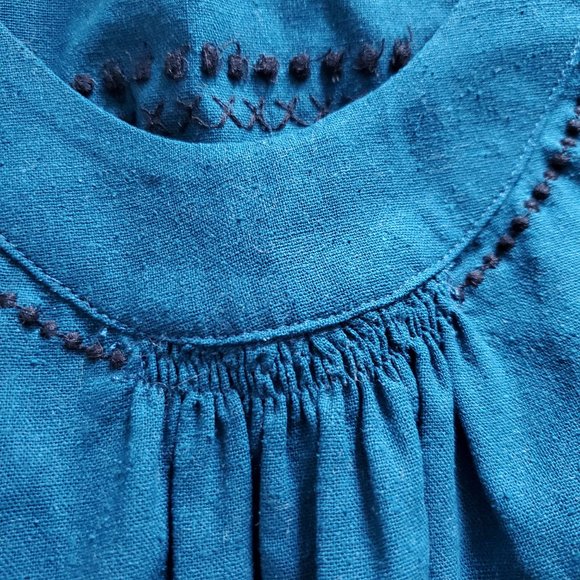 Steven Alan Silk Embroidered Tank Blouse - Picture 4 of 9